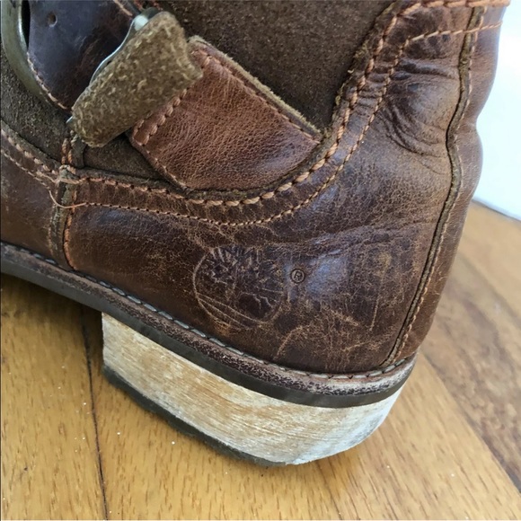 Timberland Savin Hill 8.5 tall Riding Boots Flaws - Picture 10 of 11